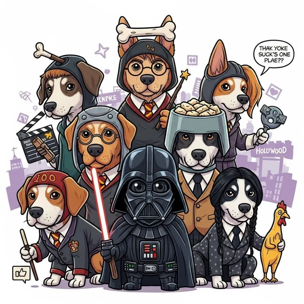 Pop Culture Dog Puns