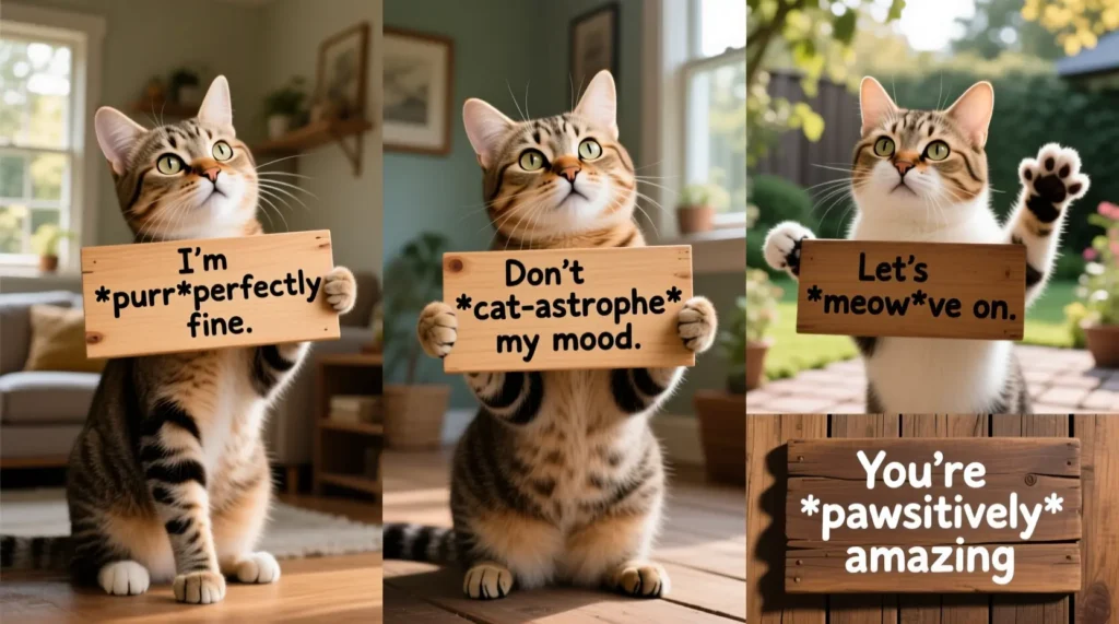 Clever Cat Puns