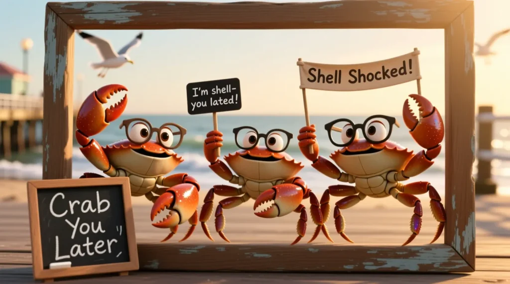 Clever Crab Puns 