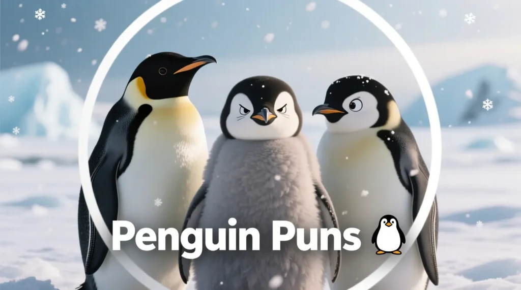 Cute Penguin Puns 