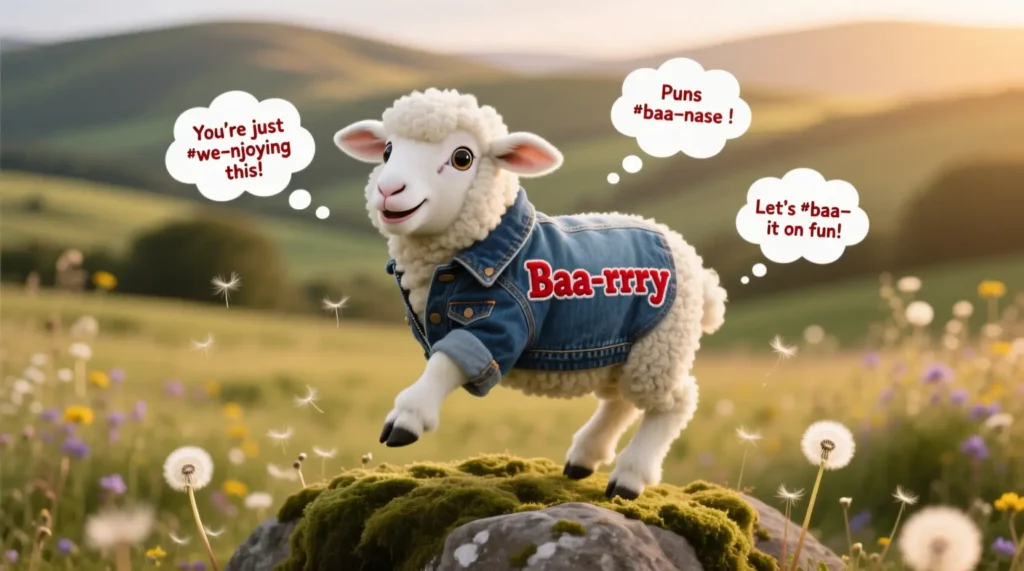 Cute Sheep Puns 