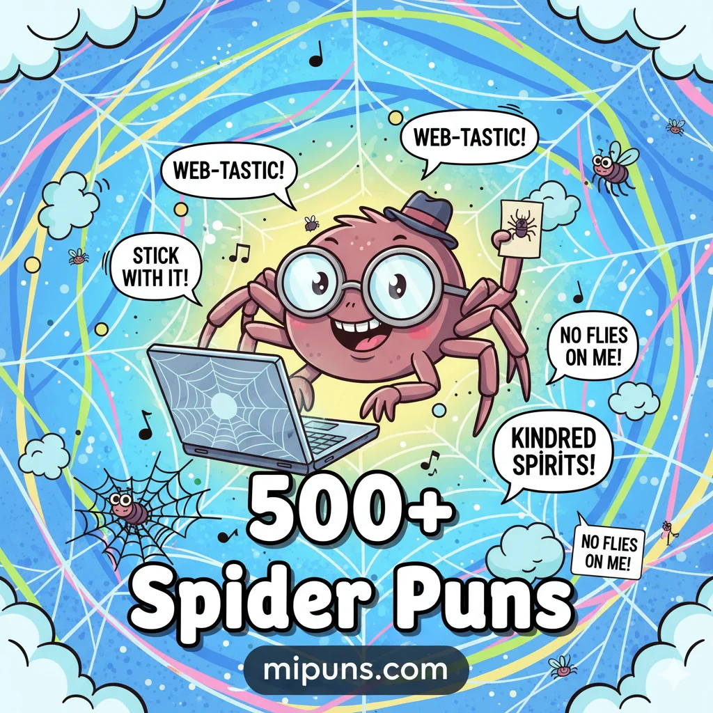 Spider Puns