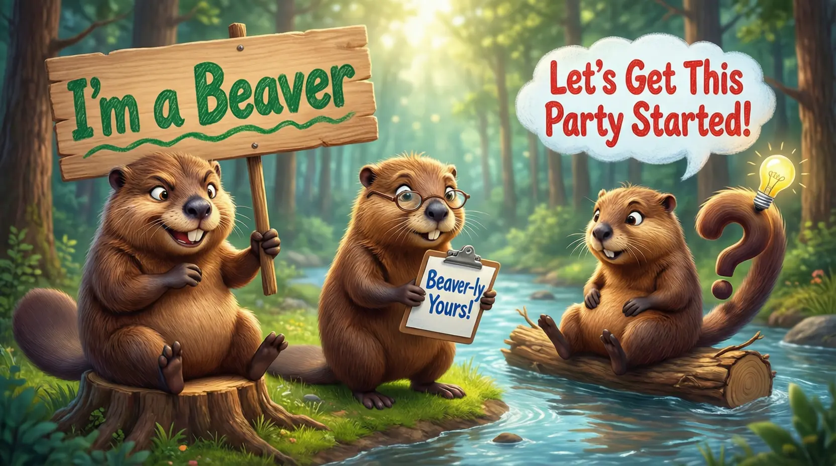 Beaver Puns
