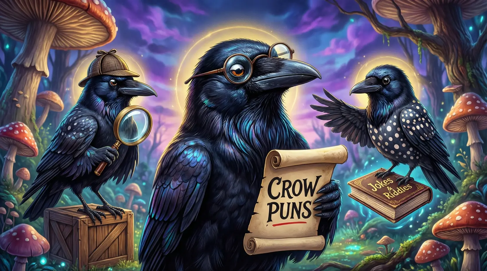 Crow Puns