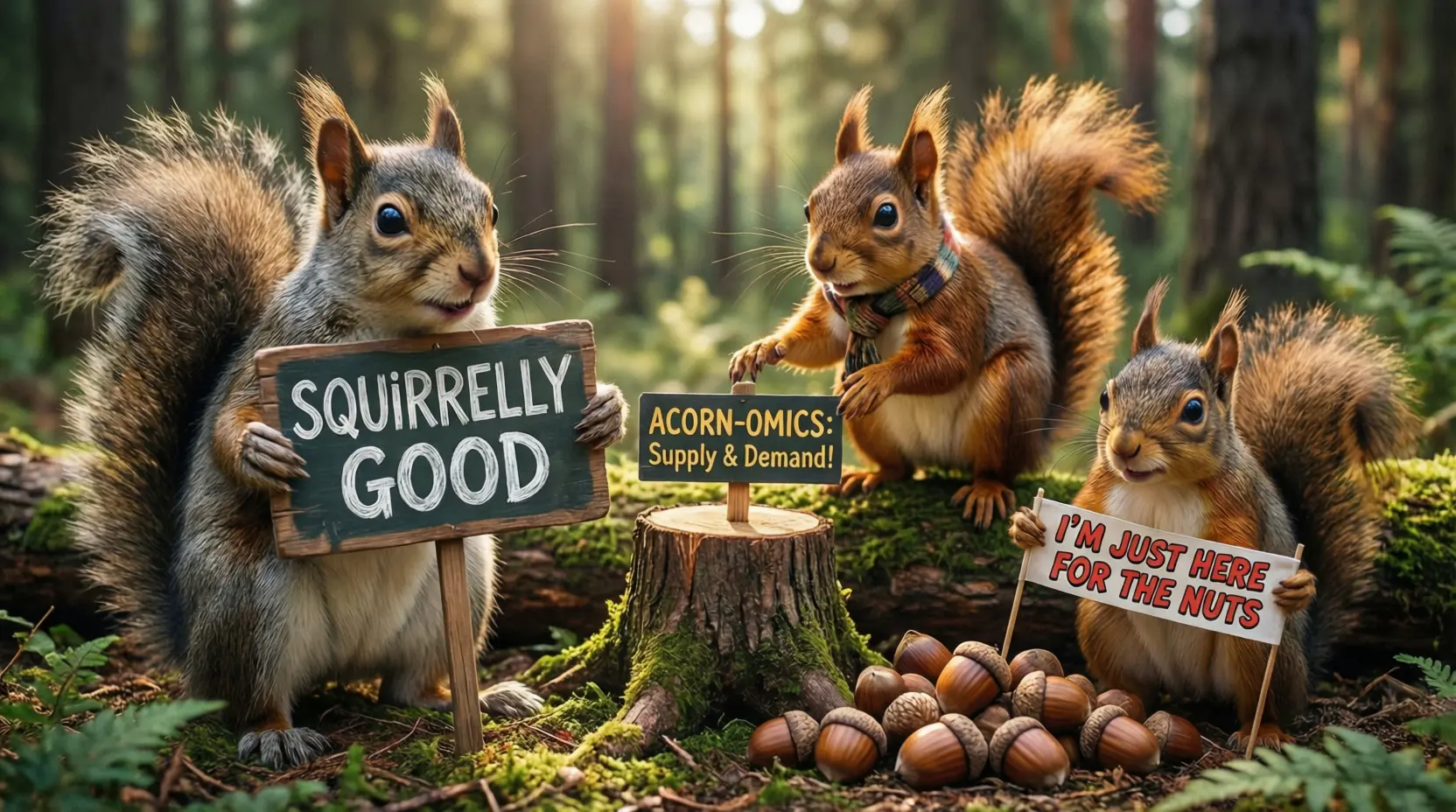 Squirrel Puns