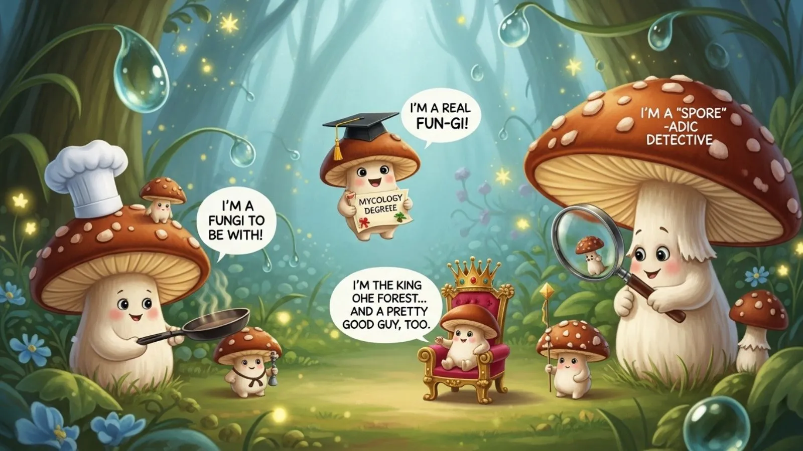 mushroom puns