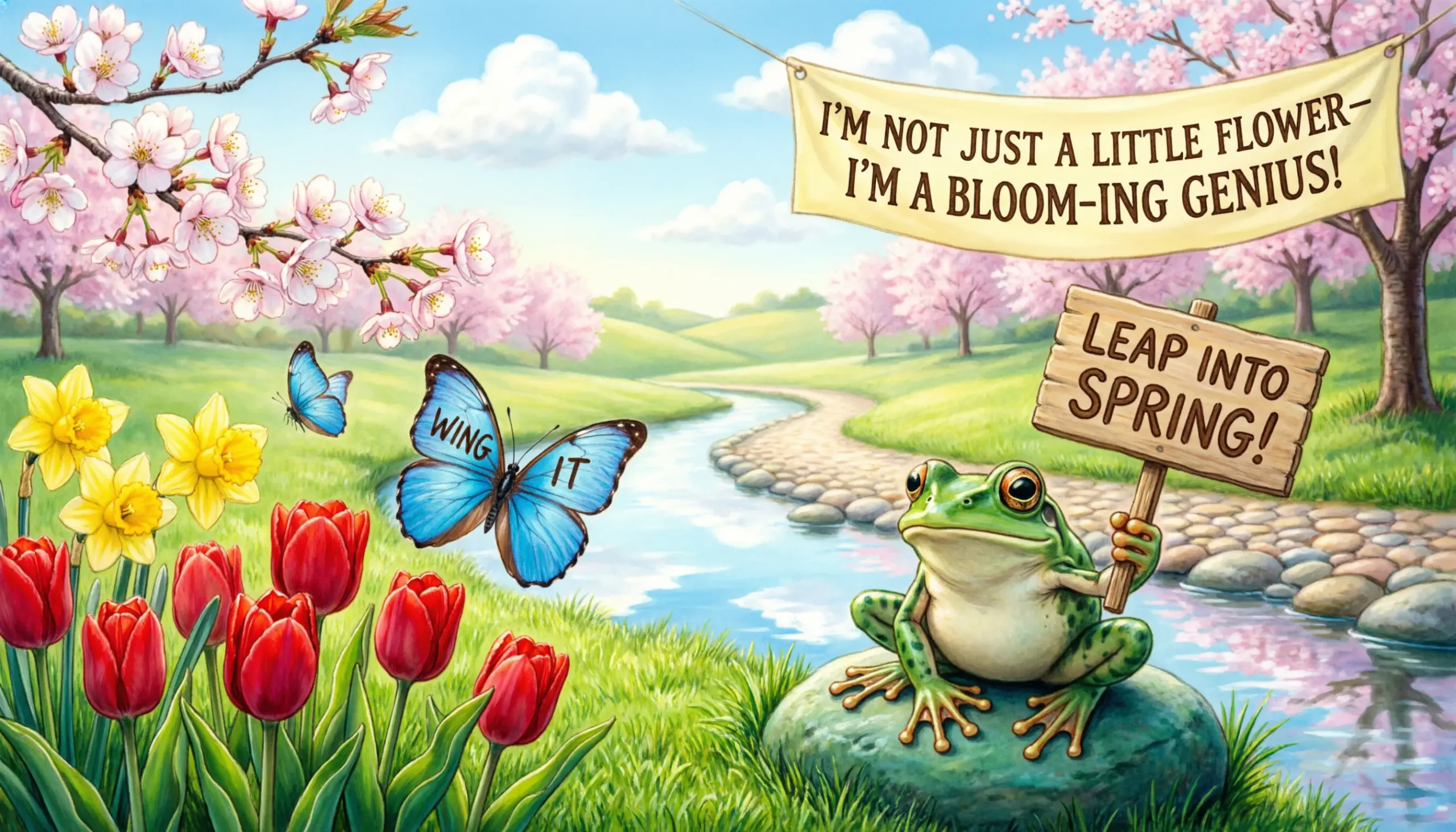 Spring Puns