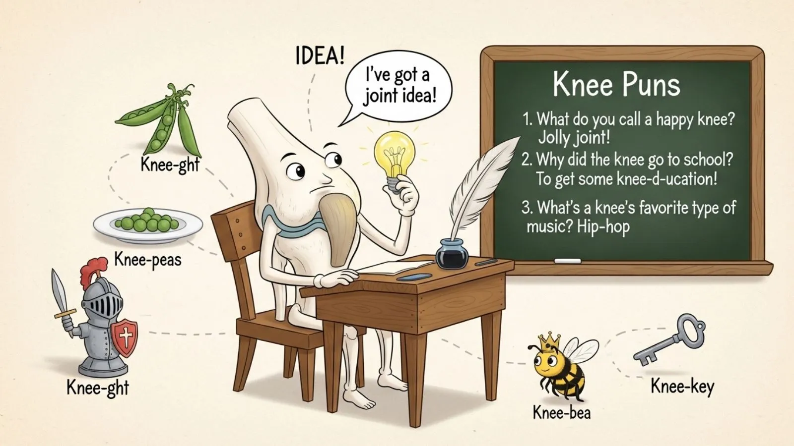 Knee Puns