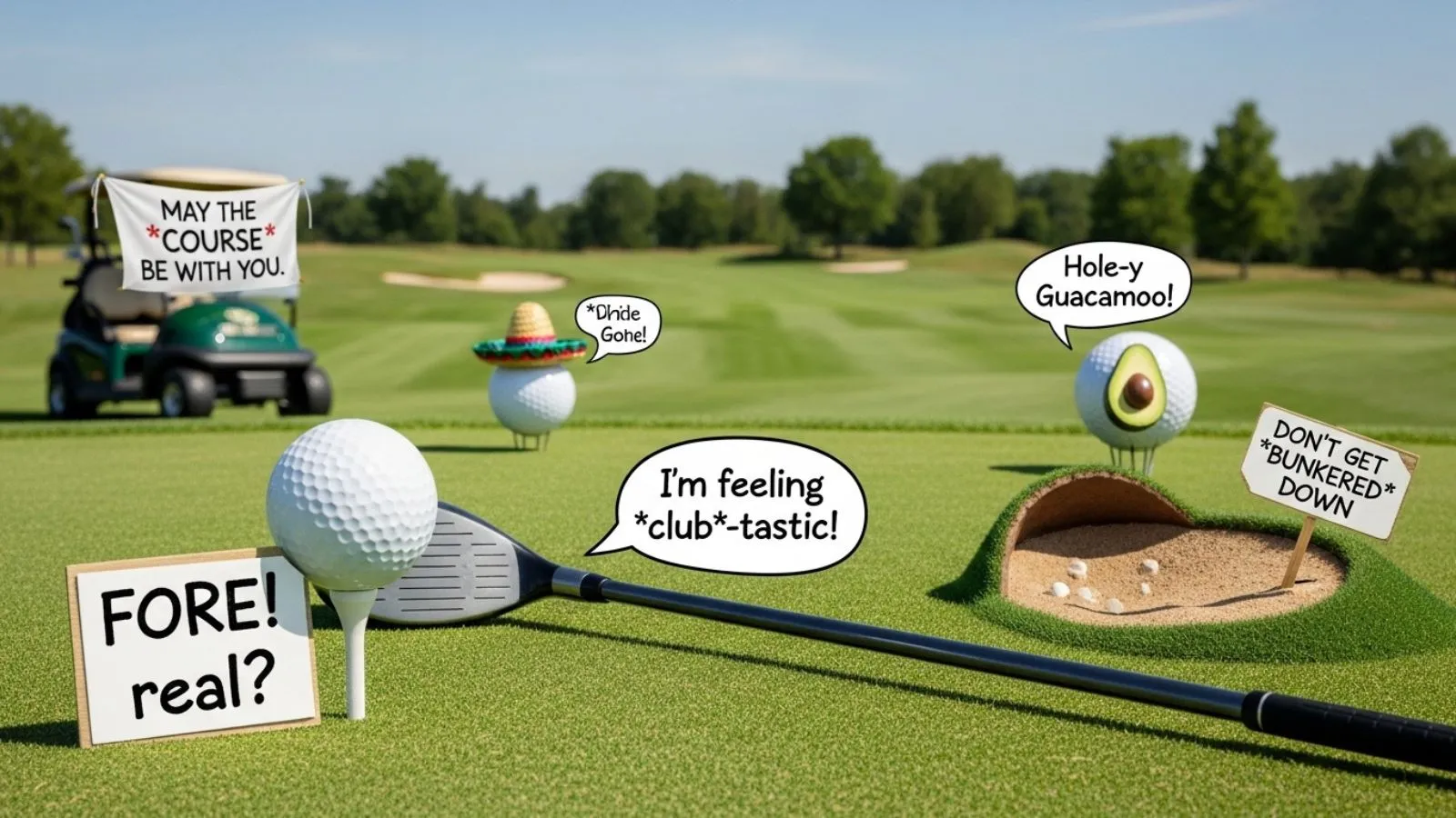Golf Puns