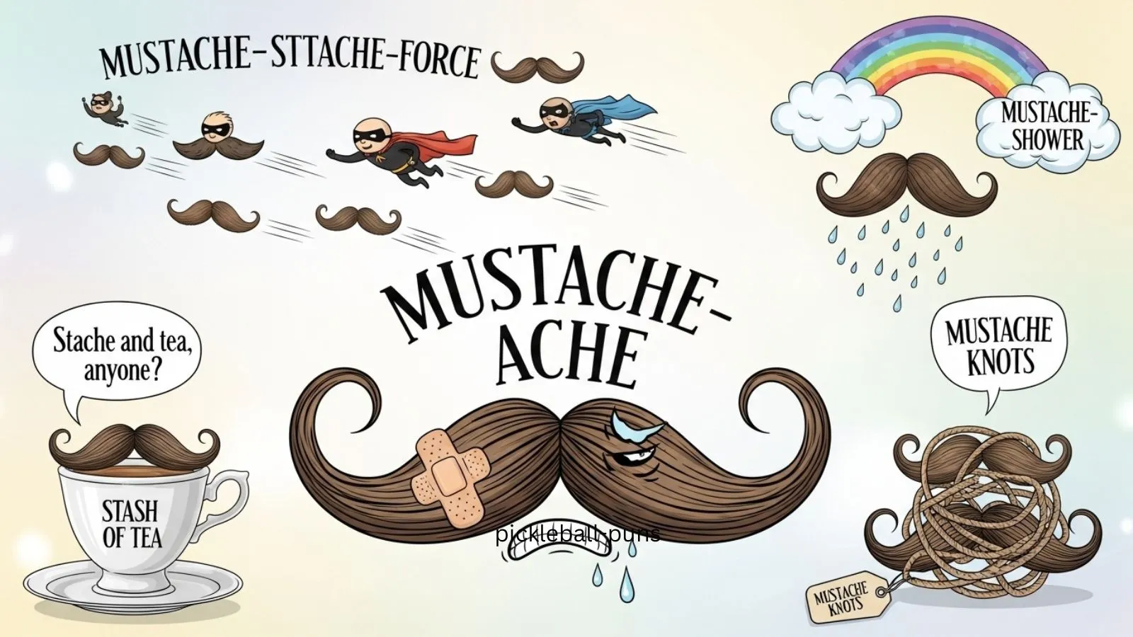 Mustache Puns